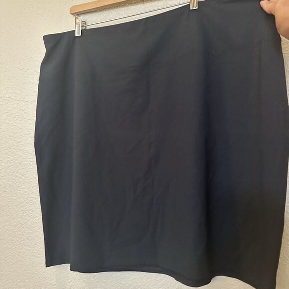 J Jill Black Pencil Skirt 3x Plus Stretch Wearever Collection Smooth Fit - Picture 4 of 6